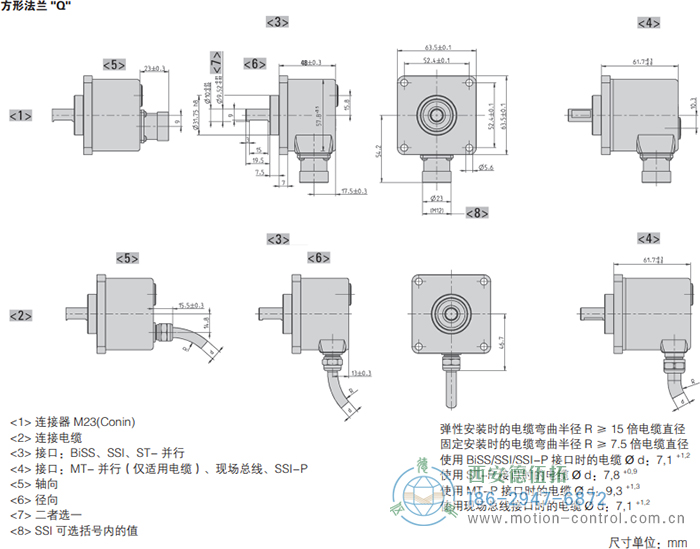 AC58-CC-Link光电绝对值通用编码器外形及安装尺寸(方形法兰Q) - 国产成人亚洲精品无码九色_免费观看已满18岁以后的电视剧_李采潭太阳的后裔-_亚洲伦产精品一区二区三区_中文字幕少妇一区二区三区_午夜精品久久久久久久99老熟妇......
