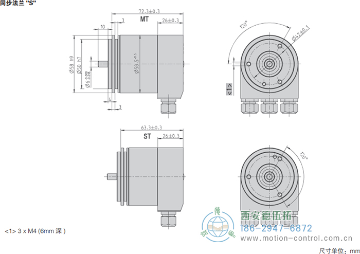 AC58-CC-Link光电绝对值通用编码器外形及安装尺寸(同步法兰S) - 国产成人亚洲精品无码九色_免费观看已满18岁以后的电视剧_李采潭太阳的后裔-_亚洲伦产精品一区二区三区_中文字幕少妇一区二区三区_午夜精品久久久久久久99老熟妇......