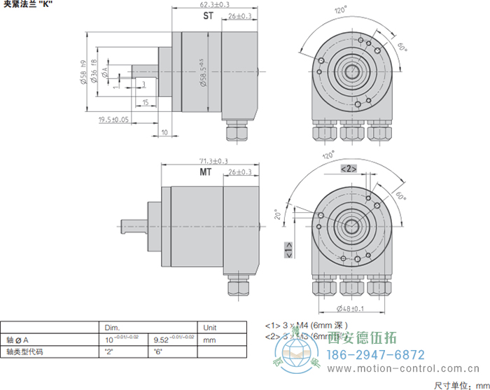 AC58-Profibus光电绝对值通用编码器外形及安装尺寸(夹紧法兰K) - 国产成人亚洲精品无码九色_免费观看已满18岁以后的电视剧_李采潭太阳的后裔-_亚洲伦产精品一区二区三区_中文字幕少妇一区二区三区_午夜精品久久久久久久99老熟妇......