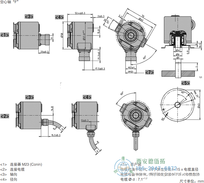 AC58I-SSI带增量信号绝对值编码器外形及安装尺寸(空心轴F) - 国产成人亚洲精品无码九色_免费观看已满18岁以后的电视剧_李采潭太阳的后裔-_亚洲伦产精品一区二区三区_中文字幕少妇一区二区三区_午夜精品久久久久久久99老熟妇......