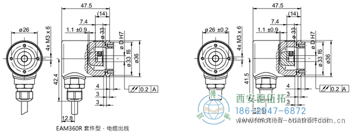 MAGRES EAM360R-K - Analog磁式绝对值重载编码器外形及安装尺寸(编码器套件) - 国产成人亚洲精品无码九色_免费观看已满18岁以后的电视剧_李采潭太阳的后裔-_亚洲伦产精品一区二区三区_中文字幕少妇一区二区三区_午夜精品久久久久久久99老熟妇......