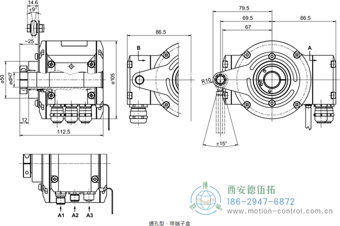 HMG10-T - Profibus DP绝对值重载编码器外形及安装尺寸(通孔型) - 国产成人亚洲精品无码九色_免费观看已满18岁以后的电视剧_李采潭太阳的后裔-_亚洲伦产精品一区二区三区_中文字幕少妇一区二区三区_午夜精品久久久久久久99老熟妇......
