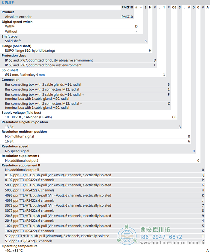 PMG10 - CANopen&reg;绝对值重载编码器订货选型参考(ø11 mm实心轴，带欧式法兰B10或外壳支脚) - 国产成人亚洲精品无码九色_免费观看已满18岁以后的电视剧_李采潭太阳的后裔-_亚洲伦产精品一区二区三区_中文字幕少妇一区二区三区_午夜精品久久久久久久99老熟妇......