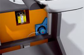 拉线位移传感器在搬运机器人上的应用 - 德国Hengstler(亨士乐)授权代理