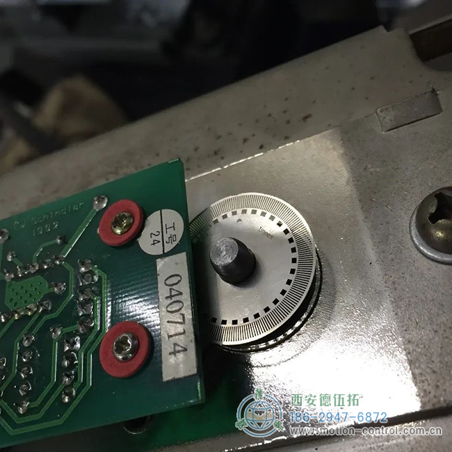 图2正常的编码器码盘