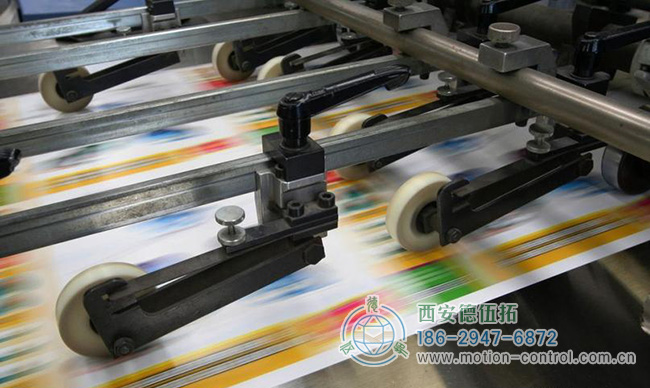 磁性旋转编码器确保印刷设备中同步滚轴的运动