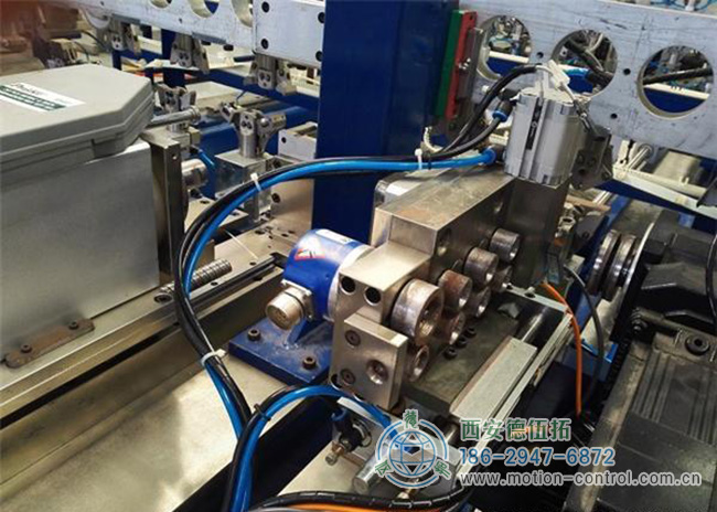 图为堡盟增量式编码器在折弯机上开环系统中的应用