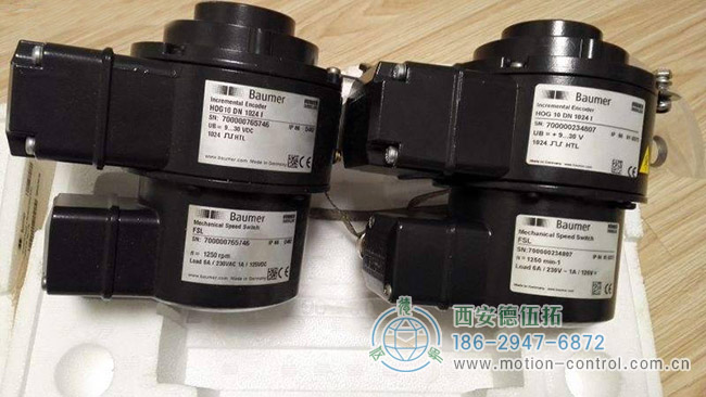 图为堡盟HOG系列重载编码器