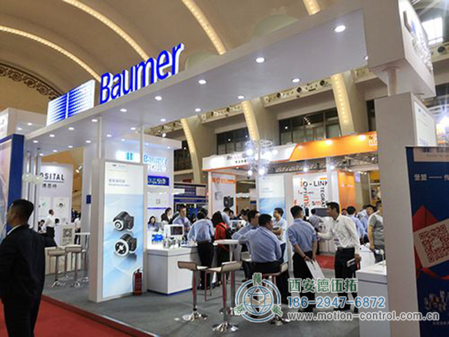 图为堡盟编码器参展工品会的展位照片