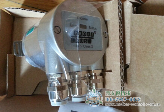 图为博思特Profibus接口的编码器照片