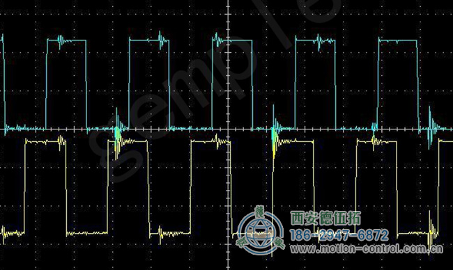 图为某增量编码器的脉冲波形图