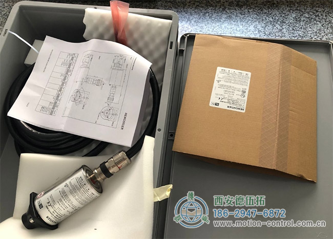 图为石油行业经常用到的亨士乐AX71防爆编码器照片