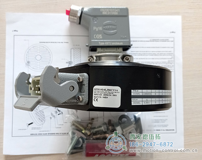 图为NorthStar北极星HT51024LJ06CV1A磁式通孔编码器照片