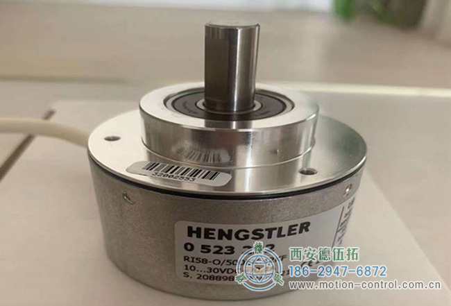 图为亨士乐RI58-O系列增量编码器实物照片