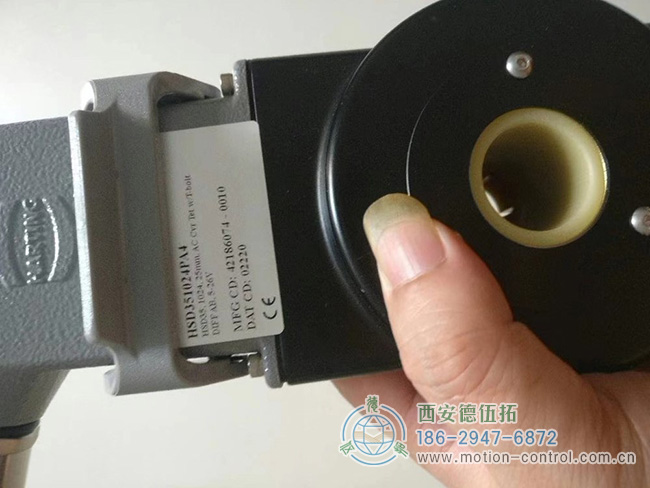 图为钢厂常用的NorthStar HSD351024PA4重载光电编码器照片